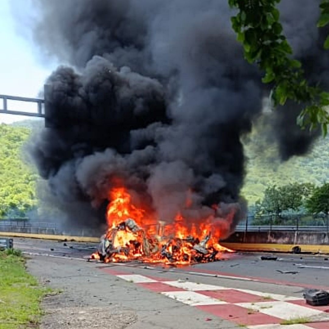 Choque Múltiple en Autopista Guadalajara–Tepic. Foto: N+